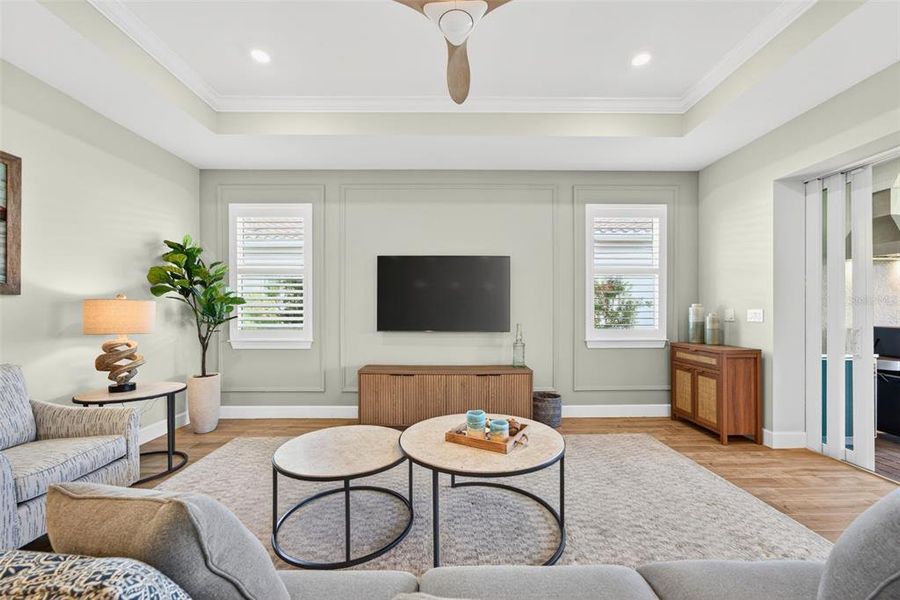 Furnished interior view inside a new home in , Englewood (Image 19).