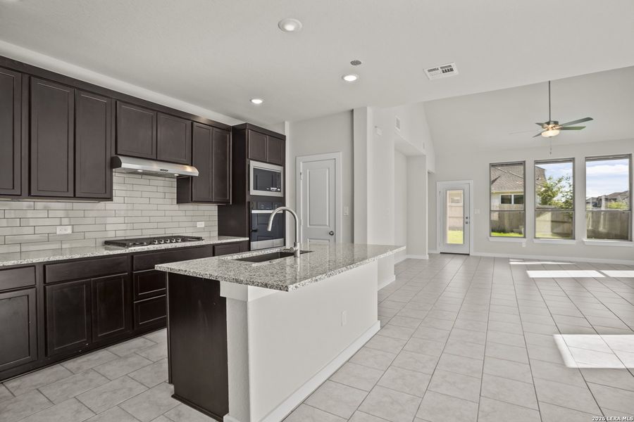 Furnished interior view inside a new home in Stillwater Ranch, San Antonio (Image 8).
