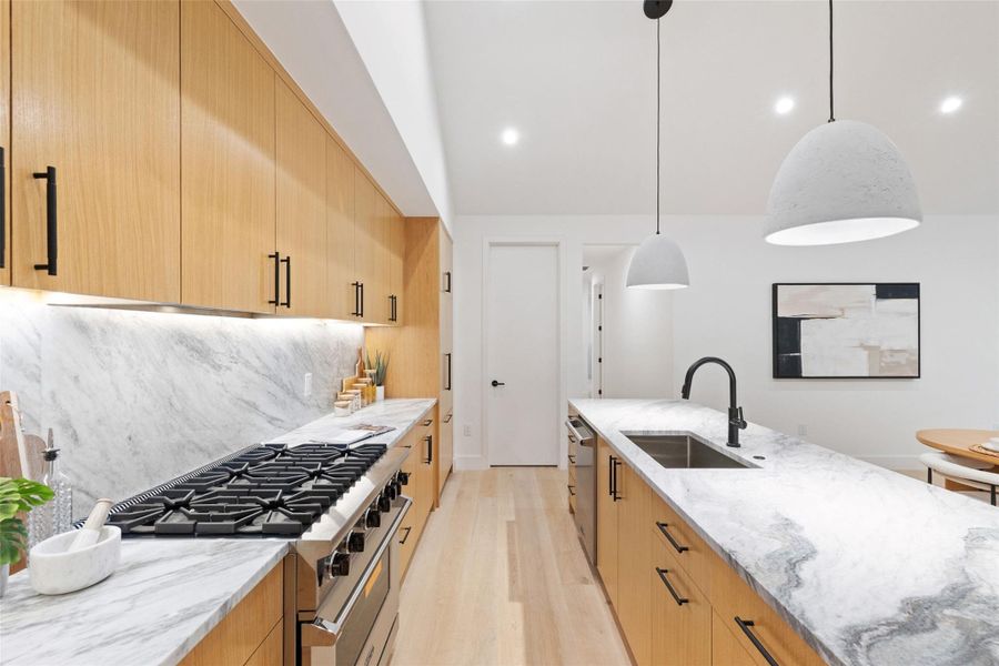 Furnished interior view inside a new home in , Austin (Image 12).