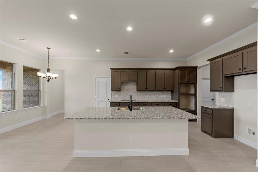 Furnished interior view inside a new home in , Terrell (Image 11).