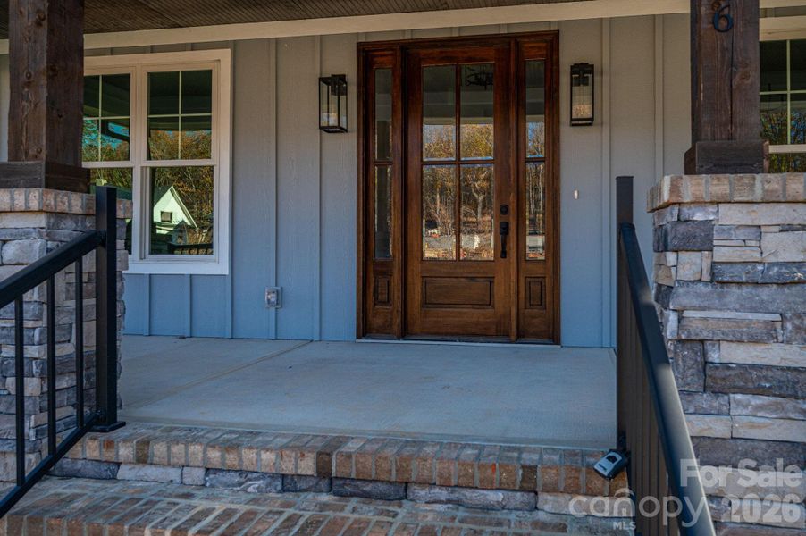 Exterior details and patio area of a home in , Lincolnton (Image 24).
