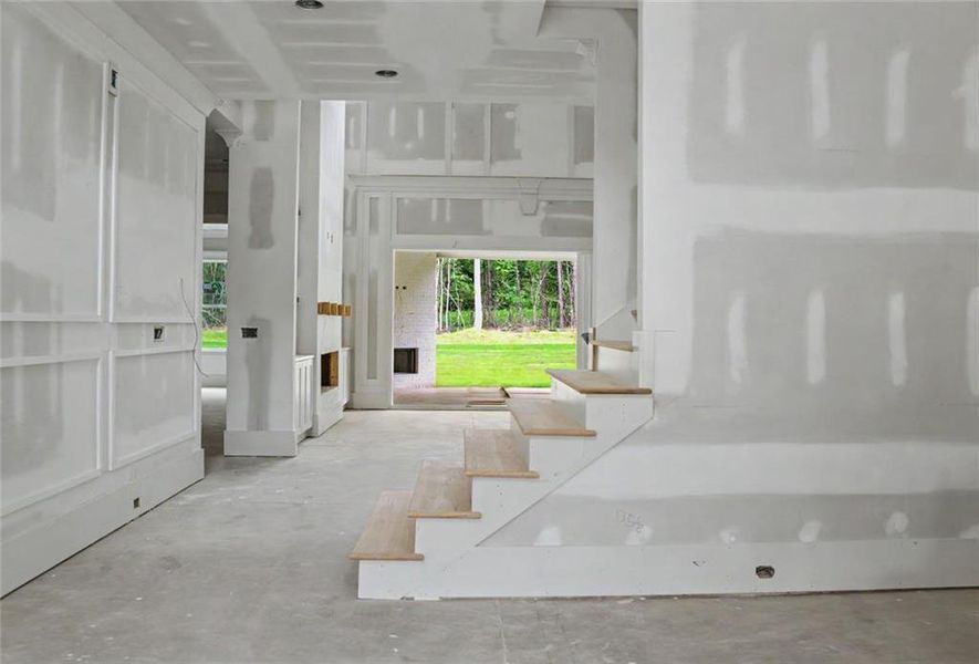 In-progress construction of a new home in , Dacula, GA (Image 23).