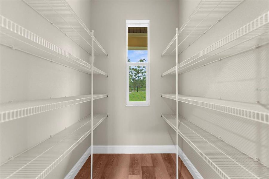 Large walk-in pantry!!