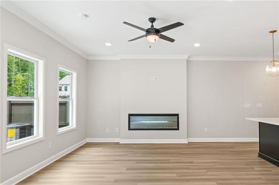 Spacious, unfurnished interior of a new home in River Walk Place, Lawrenceville (Image 25).