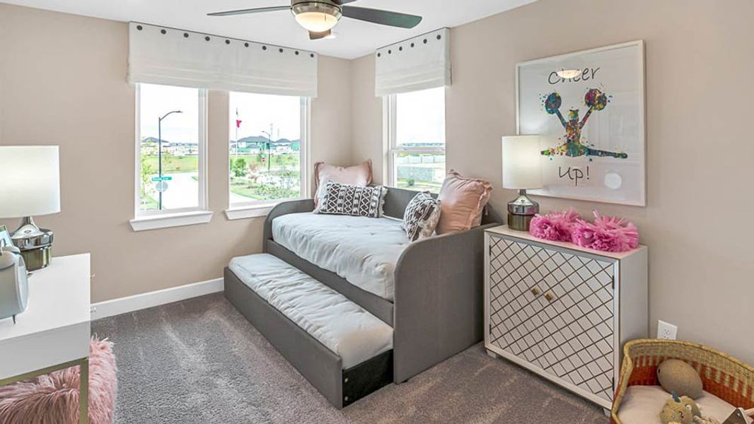 Representative furnished interior of a home built from the Camelia by Taylor Morrison in Avalon at Cypress 50s, Cypress (Image 23).