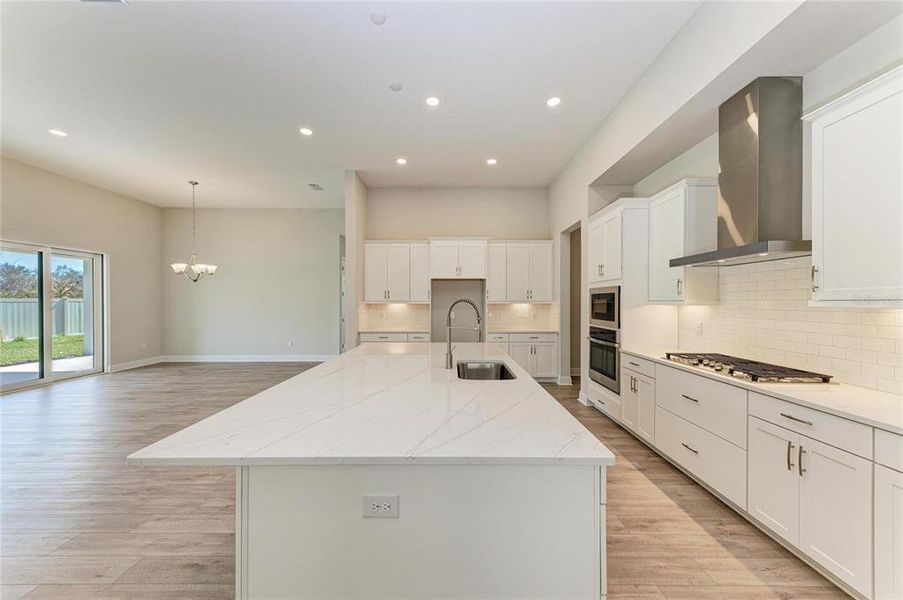Furnished interior view inside a new home in Crosswind Point, Parrish (Image 13).