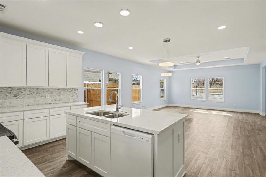 Furnished interior view inside a new home in , Fort Worth (Image 12).