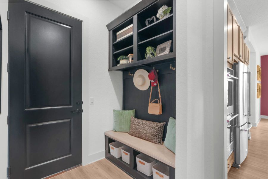 Furnished interior view inside a new home in Davis Ranch, San Antonio (Image 21).