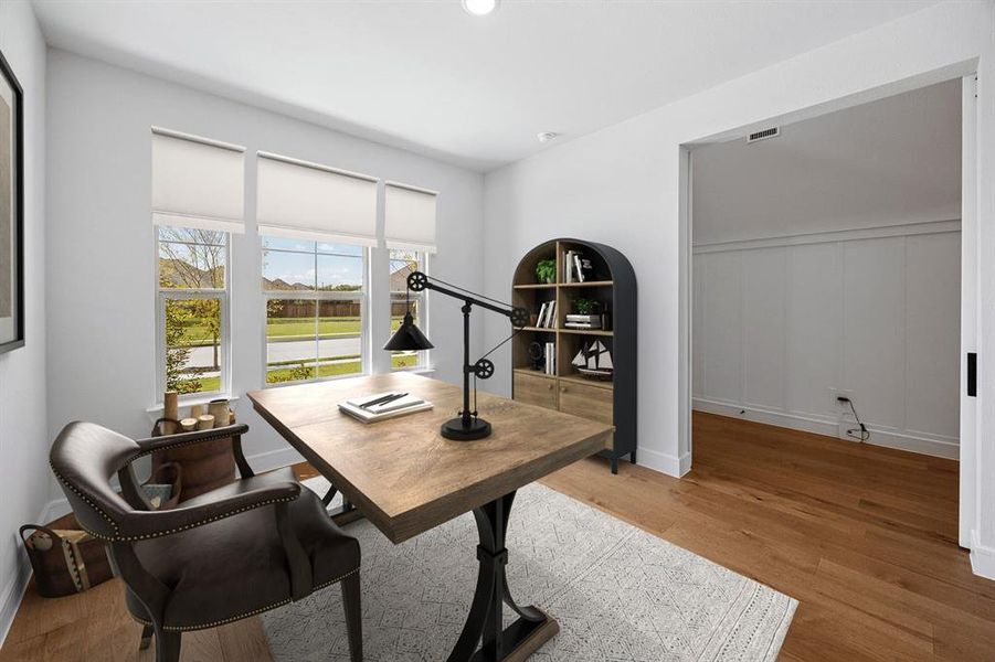 Furnished interior view inside a new home in Lincoln Pointe, Van Alstyne (Image 20). Furnished interior view inside a new home in Lincoln Pointe, Van Alstyne (Image 20).