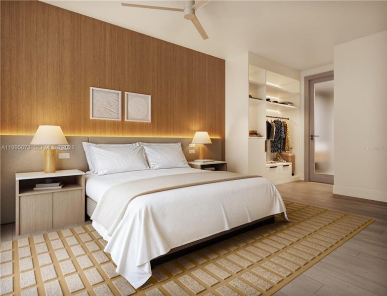 Furnished interior view inside a new home in , Kissimmee (Image 6).