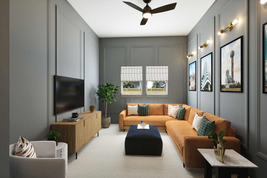 The Baltimore - Optional TV Room The Baltimore - Optional TV Room