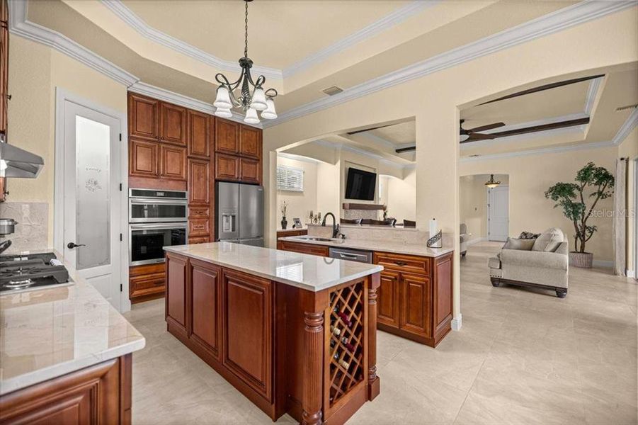 Furnished interior view inside a new home in , Ocala (Image 19).