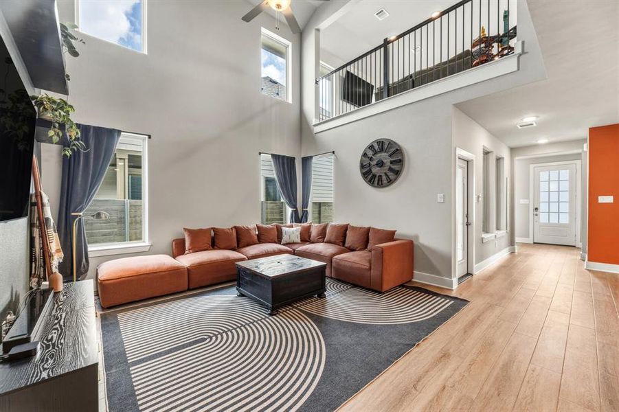 Furnished interior view inside a new home in , McKinney (Image 12). Furnished interior view inside a new home in , McKinney (Image 12).