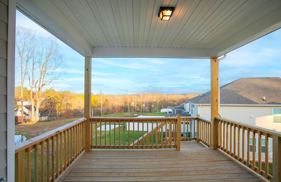 Homesite 96 Back Porch in new home for sale at Copes Crossing by Pulte Homes Nashville