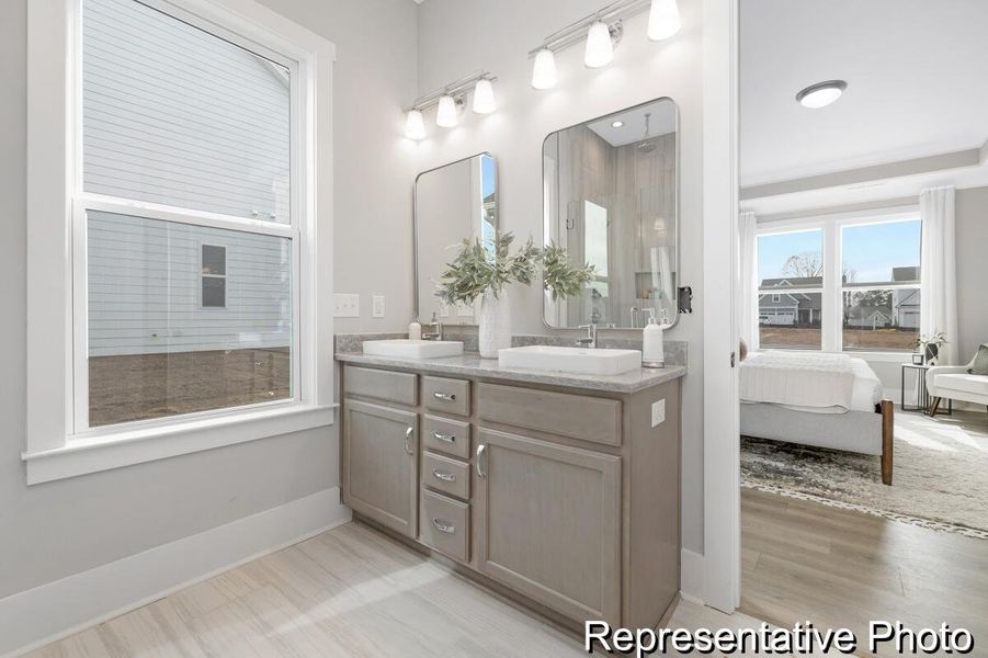 Furnished interior view inside a new home in , Ridgeville (Image 27).