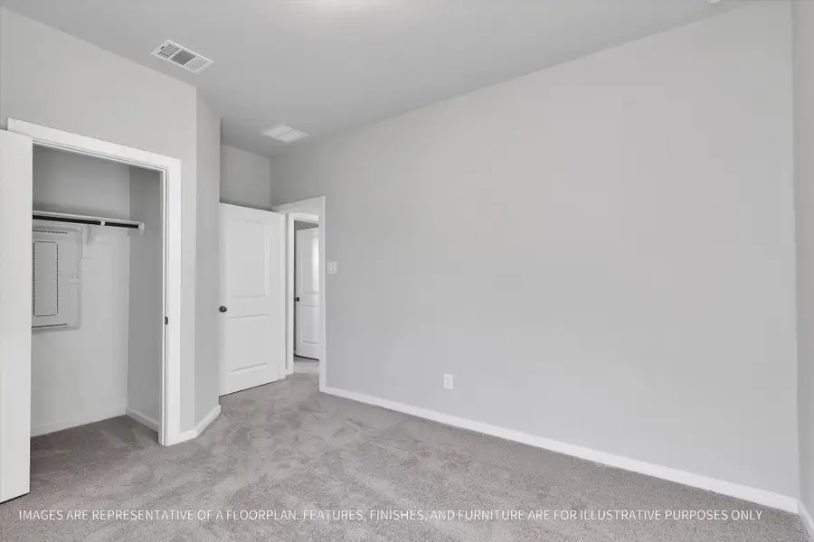 Spacious, unfurnished interior of a new home in Sunterra 50s, Katy (Image 17).