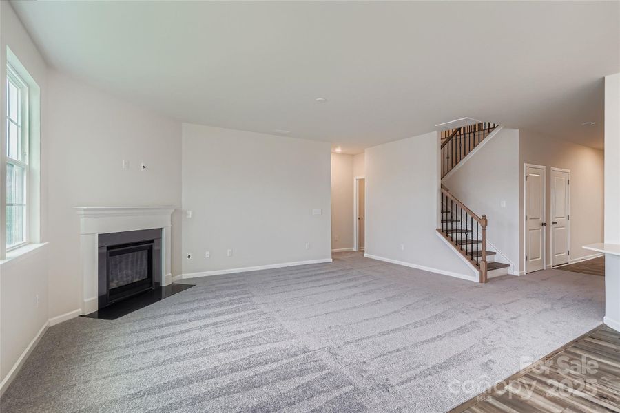 Spacious, unfurnished interior of a new home in Shannon Woods: Walk & Enclave, Maiden (Image 11).