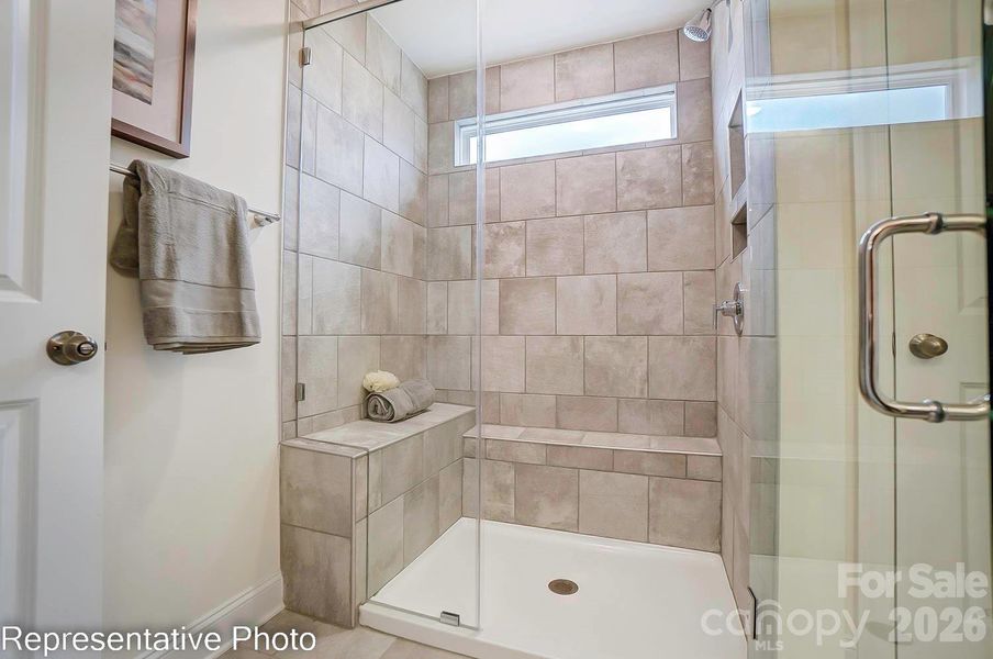 Close-up of interior finishes inside a home in Enclave at Riverdale, Huntersville (Image 16).