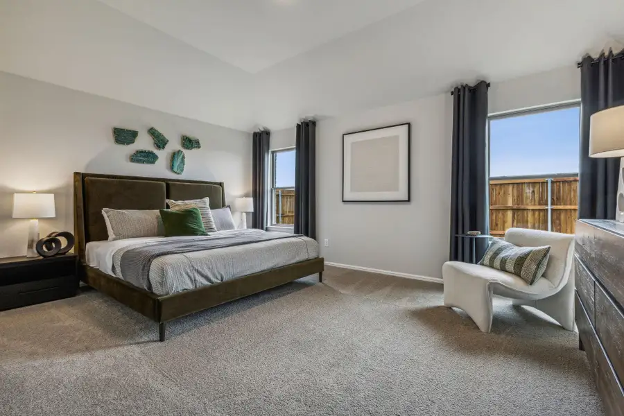 Furnished interior view inside a new home in Prairie Winds, Hutto (Image 10).