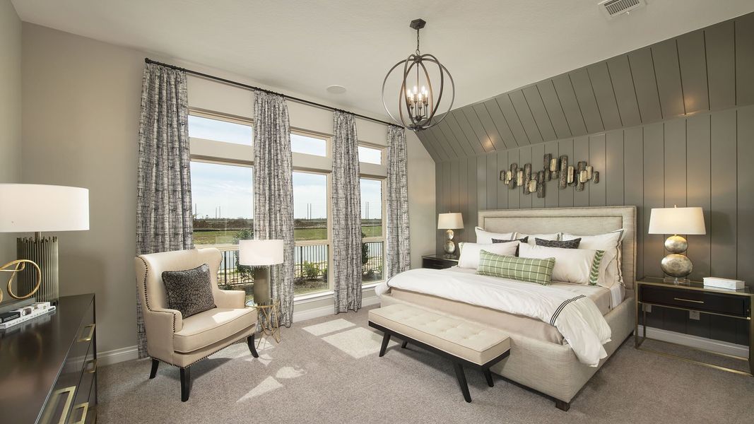 Furnished interior view inside a new home in Candela, Richmond (Image 62).