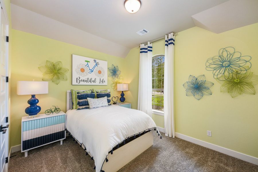 Furnished interior view inside a new home in Lakeview Heights, Azle (Image 11). Furnished interior view inside a new home in Lakeview Heights, Azle (Image 11).