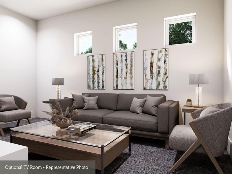 Furnished interior in a model home at Kresston in Montgomery (Image 8). Furnished interior in a model home at Kresston in Montgomery (Image 8).