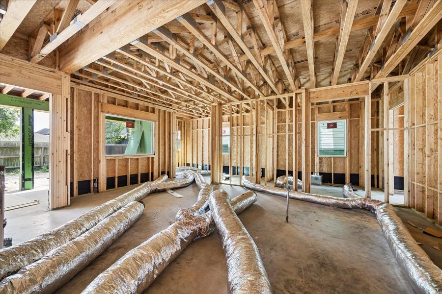 In-progress construction of a new home in , Houston, TX (Image 20).