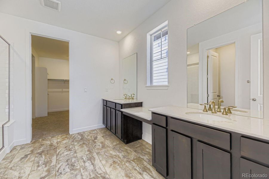 Furnished interior view inside a new home in Newlin Crossing: The Monarch Collection, Parker (Image 5). Furnished interior view inside a new home in Newlin Crossing: The Monarch Collection, Parker (Image 5).