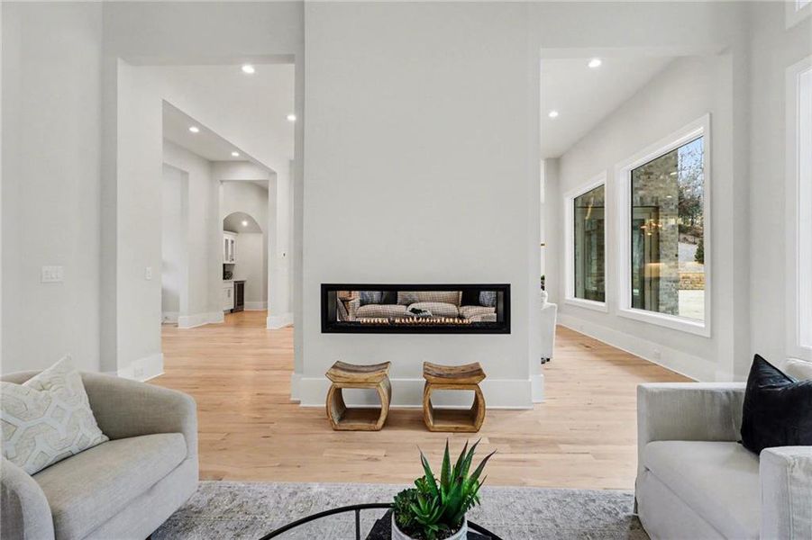 Furnished interior view inside a new home in , Alpharetta (Image 49).