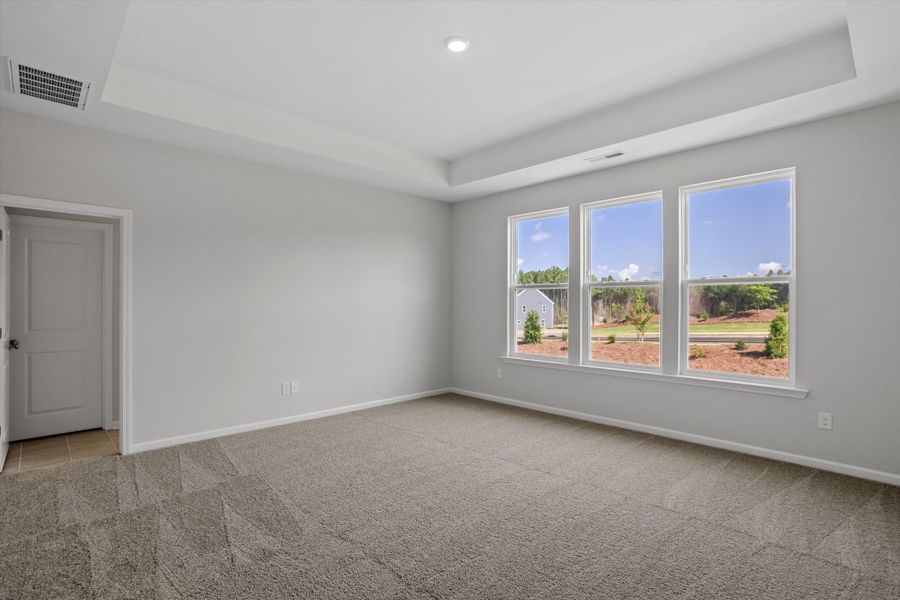 Spacious, unfurnished interior of a new home in Sweetbrier, Durham (Image 24).