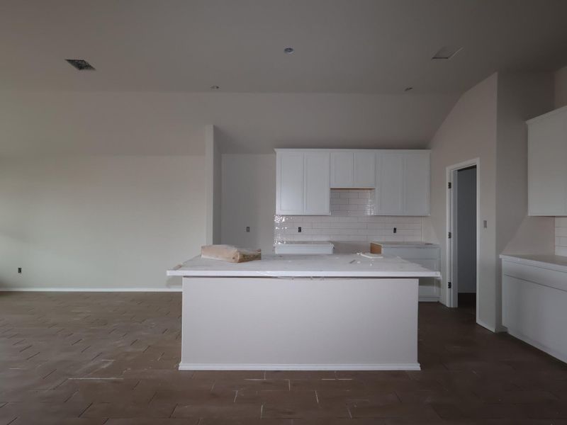 In-progress construction of a new home in Carillon, Manor, TX (Image 16).