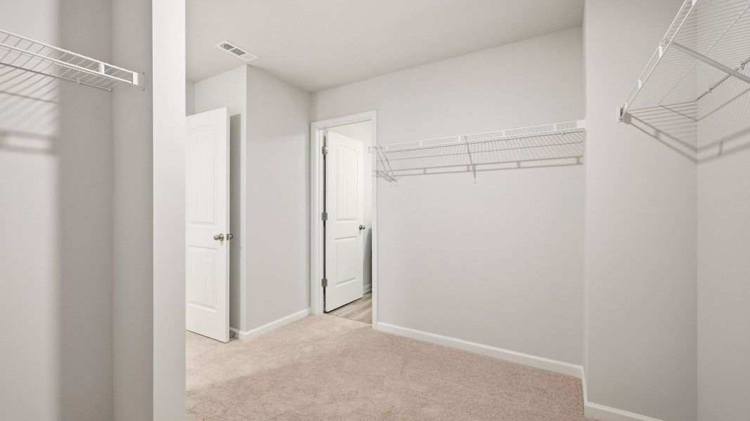 Representative furnished interior of a home built from the Brier Creek by DRB Homes in Everson Pointe, Snellville (Image 5).