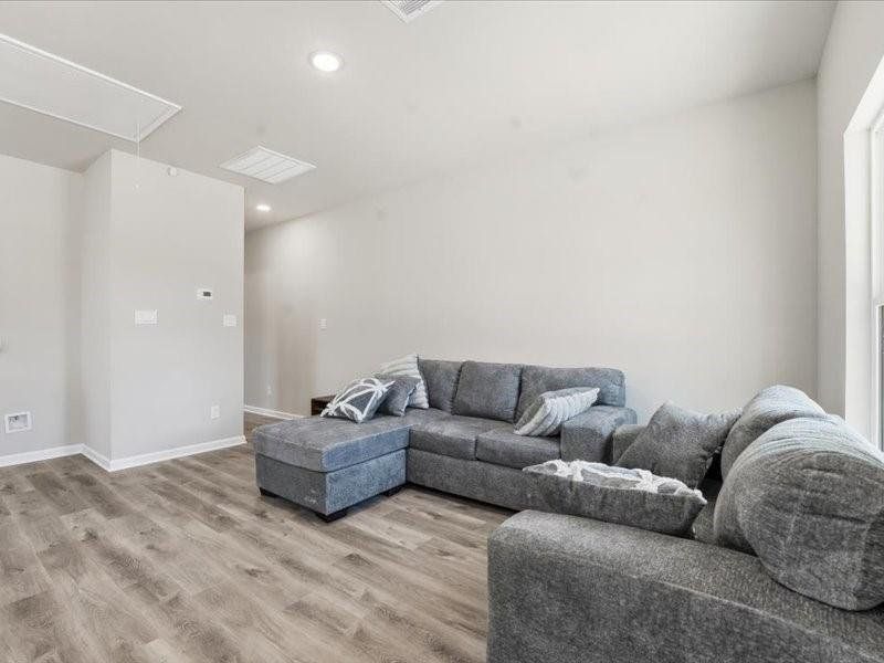 Furnished interior view inside a new home in , Houston (Image 13).