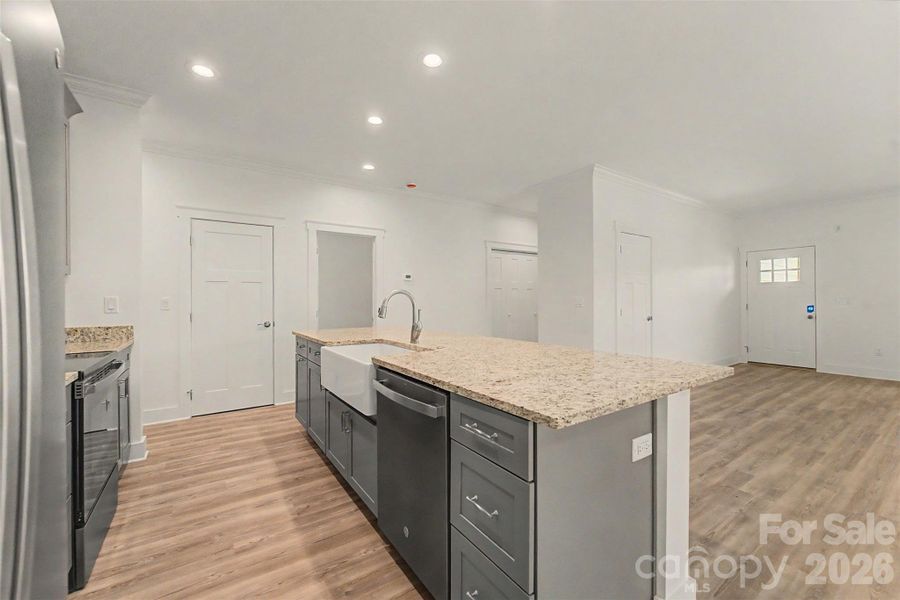 Furnished interior view inside a new home in , Waynesville (Image 5).