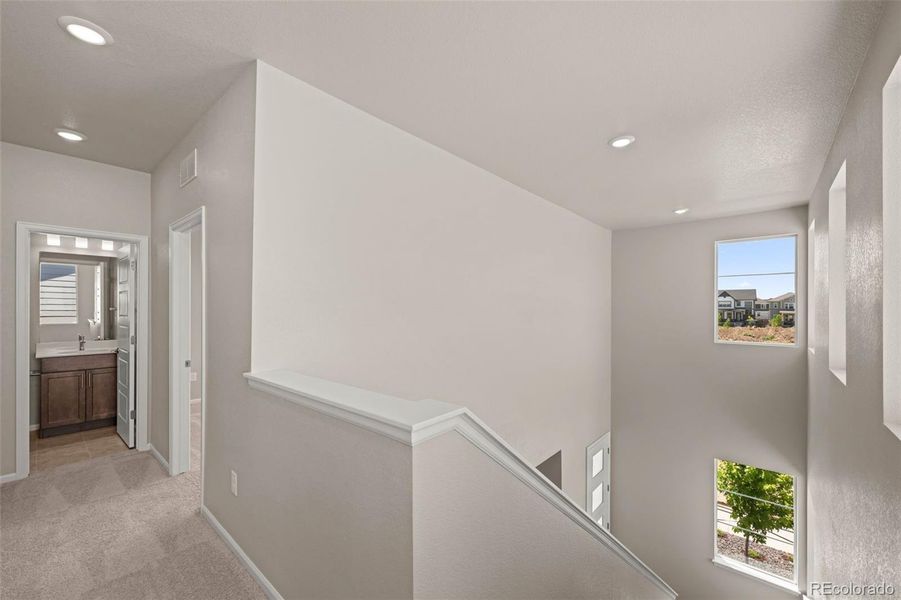 Spacious, unfurnished interior of a new home in Painted Prairie, Aurora (Image 38).