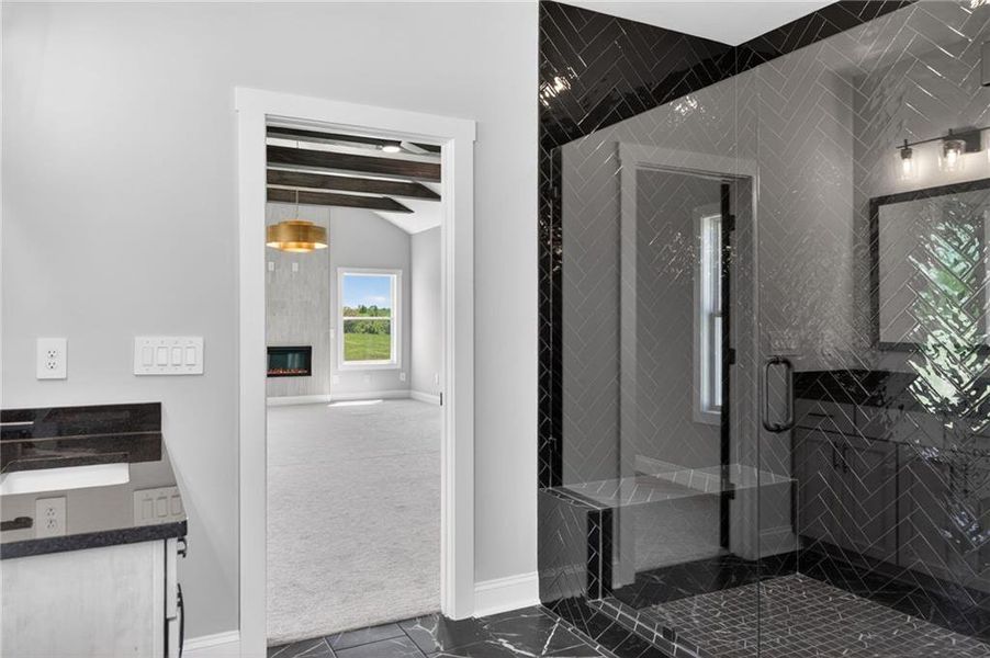 Furnished interior view inside a new home in The Meadows at Lake Circle, Buchanan (Image 14).