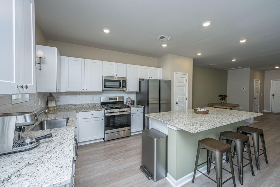Furnished interior view inside a new home in , Charleston (Image 7). Furnished interior view inside a new home in , Charleston (Image 7).