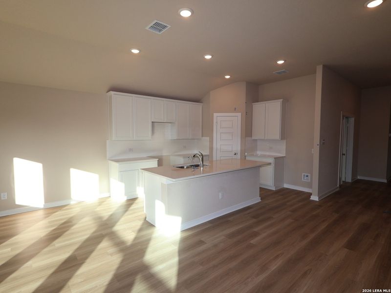 Furnished interior view inside a new home in Cinco Lakes, San Antonio (Image 13).