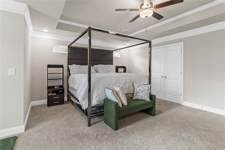 Furnished interior view inside a new home in Enclave at Brookside Crossing, Auburn (Image 34).