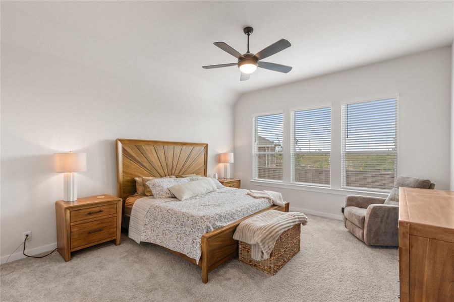 Furnished interior view inside a new home in Mayfair - Select Garden Series, New Braunfels (Image 38). Furnished interior view inside a new home in Mayfair - Select Garden Series, New Braunfels (Image 38).