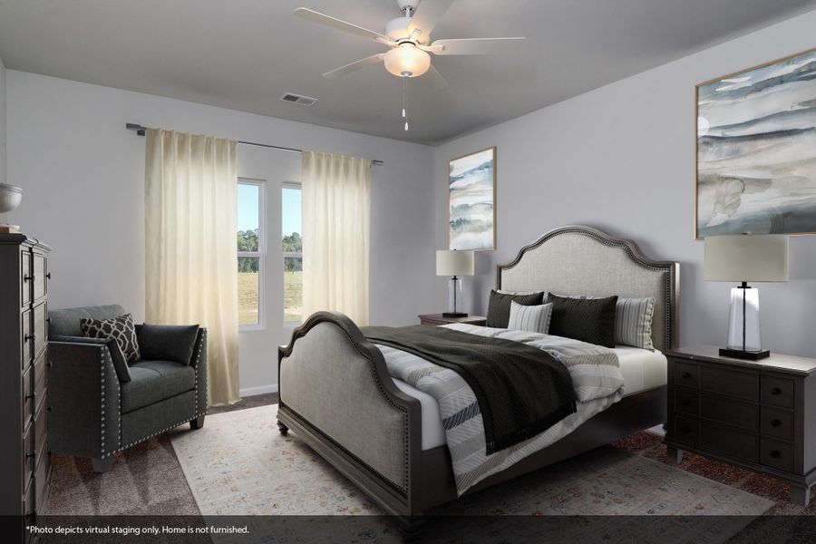 Furnished interior view inside a new home in Jordan Grove, Conway (Image 5). Furnished interior view inside a new home in Jordan Grove, Conway (Image 5).