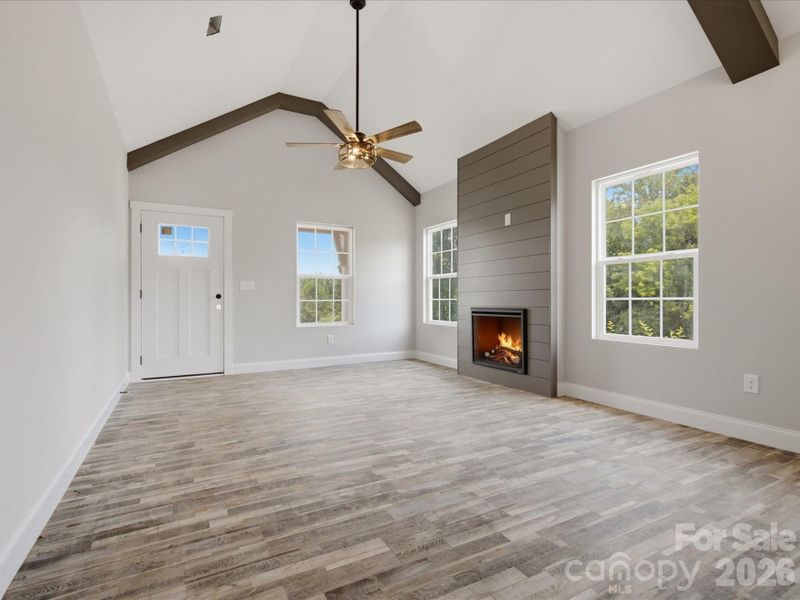 Spacious, unfurnished interior of a new home in , Clover (Image 12). Spacious, unfurnished interior of a new home in , Clover (Image 12).