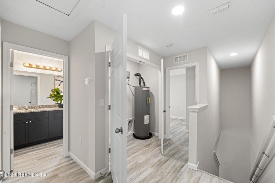 Furnished interior view inside a new home in , Jacksonville (Image 8).
