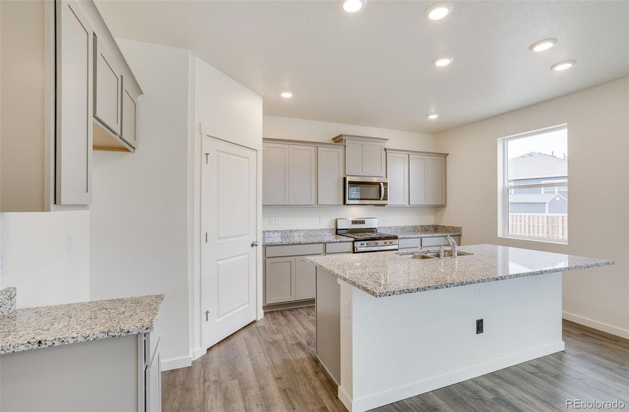 Furnished interior view inside a new home in Spring Valley Ranch, Elizabeth (Image 10).