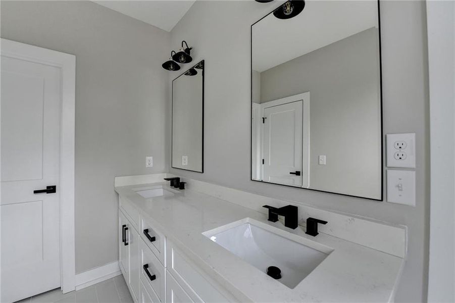 Furnished interior view inside a new home in , Snellville (Image 18).