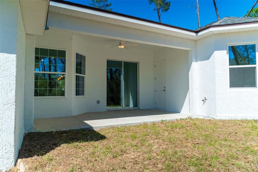 Exterior details and patio area of a home in , Ocala (Image 24).