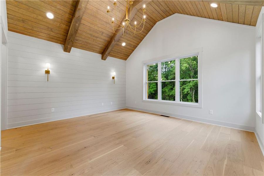 Spacious, unfurnished interior of a new home in , Canton (Image 42).