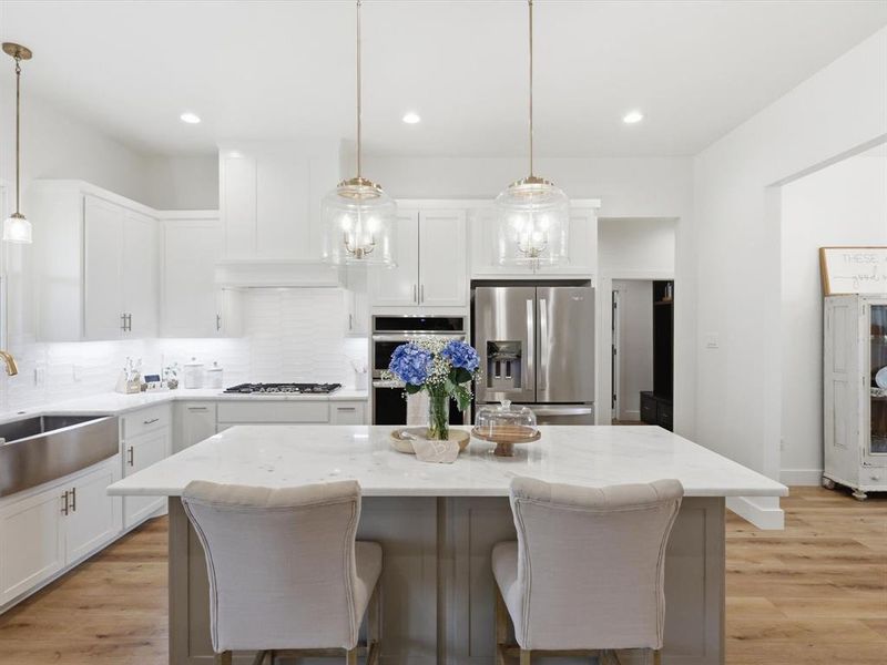 Furnished interior view inside a new home in , Weatherford (Image 35).