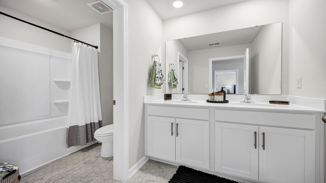 Furnished interior view inside a new home in Leatherstone, Blythewood (Image 31).