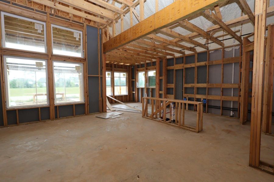 In-progress construction of a new home in ARTAVIA - Enclave Collection, Conroe, TX (Image 5). In-progress construction of a new home in ARTAVIA - Enclave Collection, Conroe, TX (Image 5).